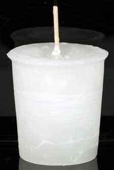 Spirit Herbal votive - white