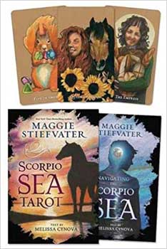 Scorpio Sea tarot deck & book by Stiefvater & Cynova