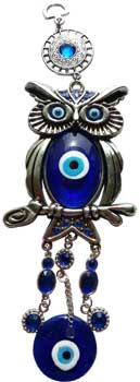 Owl Evil Eye wall hanging