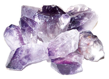 1 lb Amethyst rough points