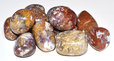 1 lb Jasper, Plum tumbled stones