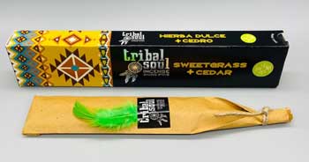 15gm Sweetgrass & Cedar tribal soul