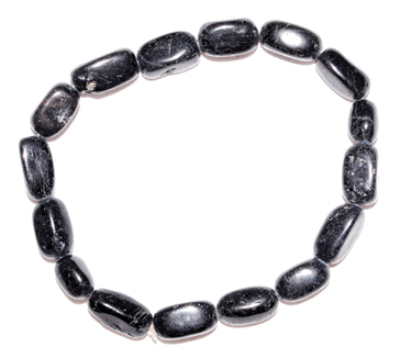 Black Tourmaline nuggett bracelet