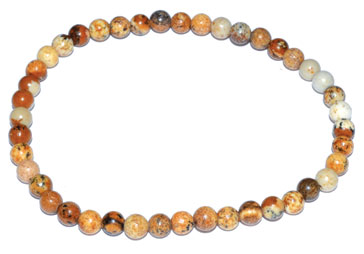 4mm Jasper, Picture stretch bracelet