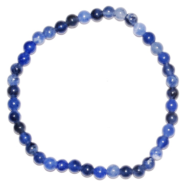 4mm Sodalite stretch bracelet