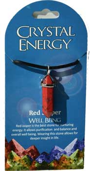 Well Being (red jasper) double terminated