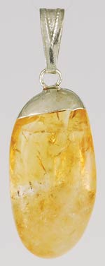 Citrine tumbled