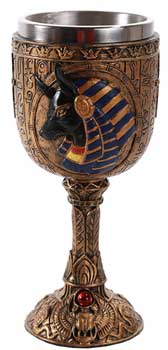 6 3/4" Anubis chalice