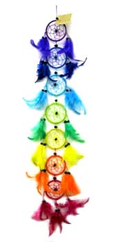 3" Chakra dream catcher