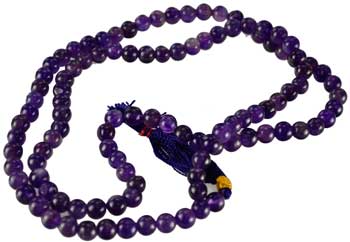 Amethyst Mala 5.5mm